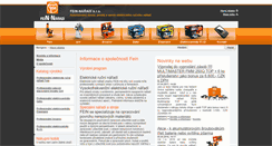 Desktop Screenshot of fein-naradi.cz